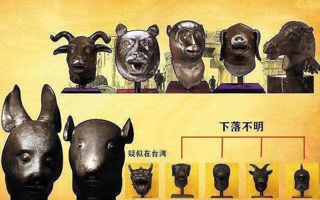 圆明园十二生肖在哪里(8个已经高价买回,另外4个下落不明)