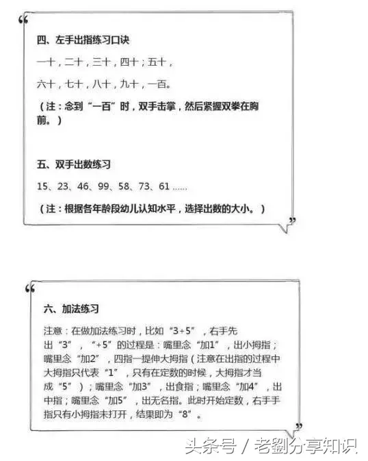 逆天的手指速算法(请您务必为孩子珍藏)