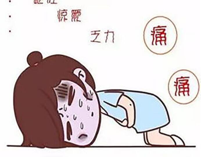 女生胃疼发什么说说（女生胃疼怎么说）