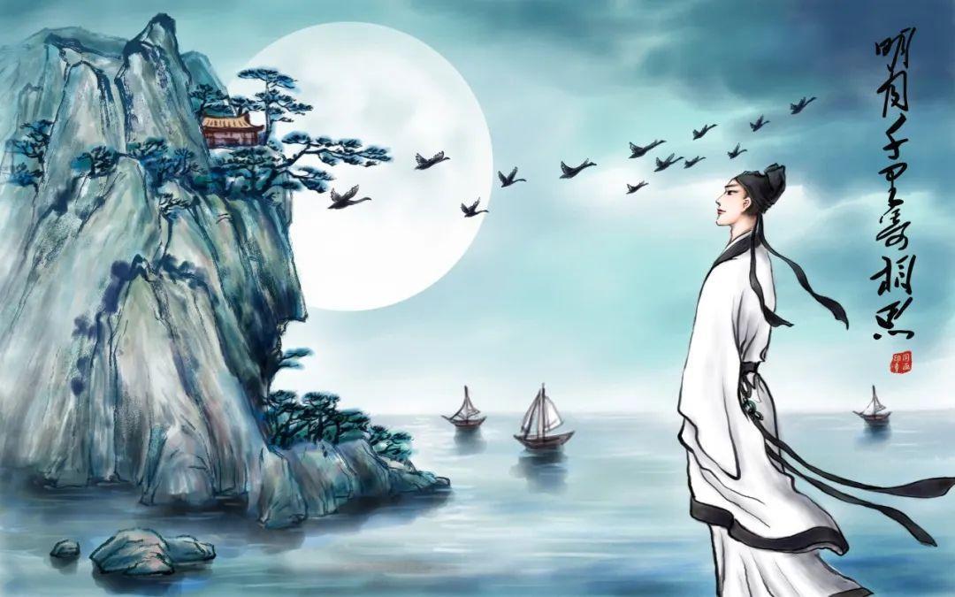关于写月亮的诗歌(分享写明月最好的一首唐诗)