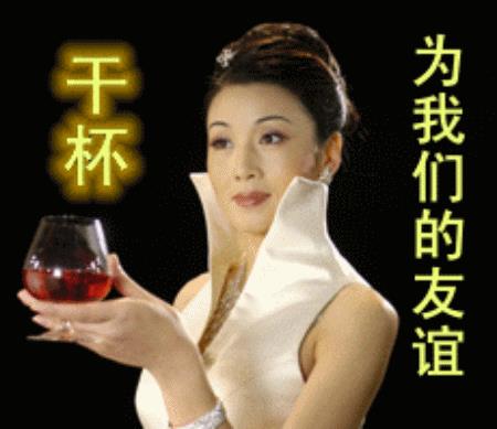为友谊干杯表情包女主上春晚了，气质满满
