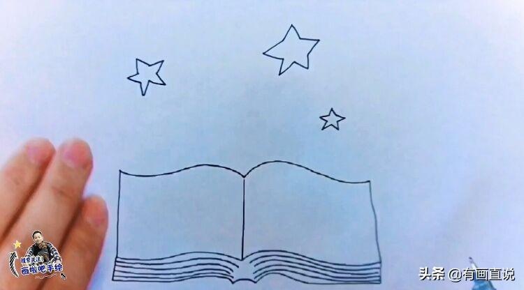分享三款万能手抄报模板临摹素材（收藏留给孩子在家学画画）